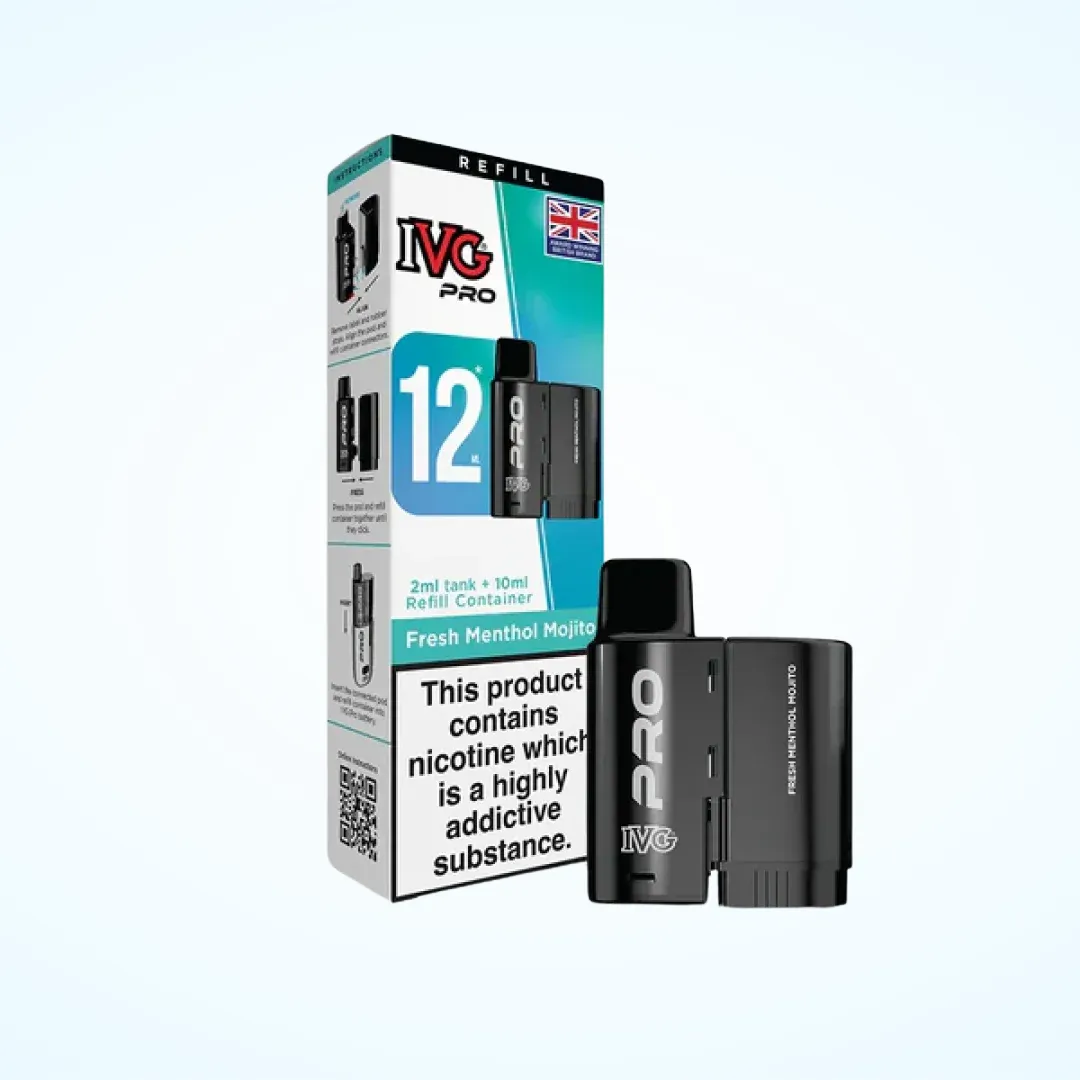 IVG Pro 12 Prefilled Pods | Only £5.99 | Buy 3 for 15