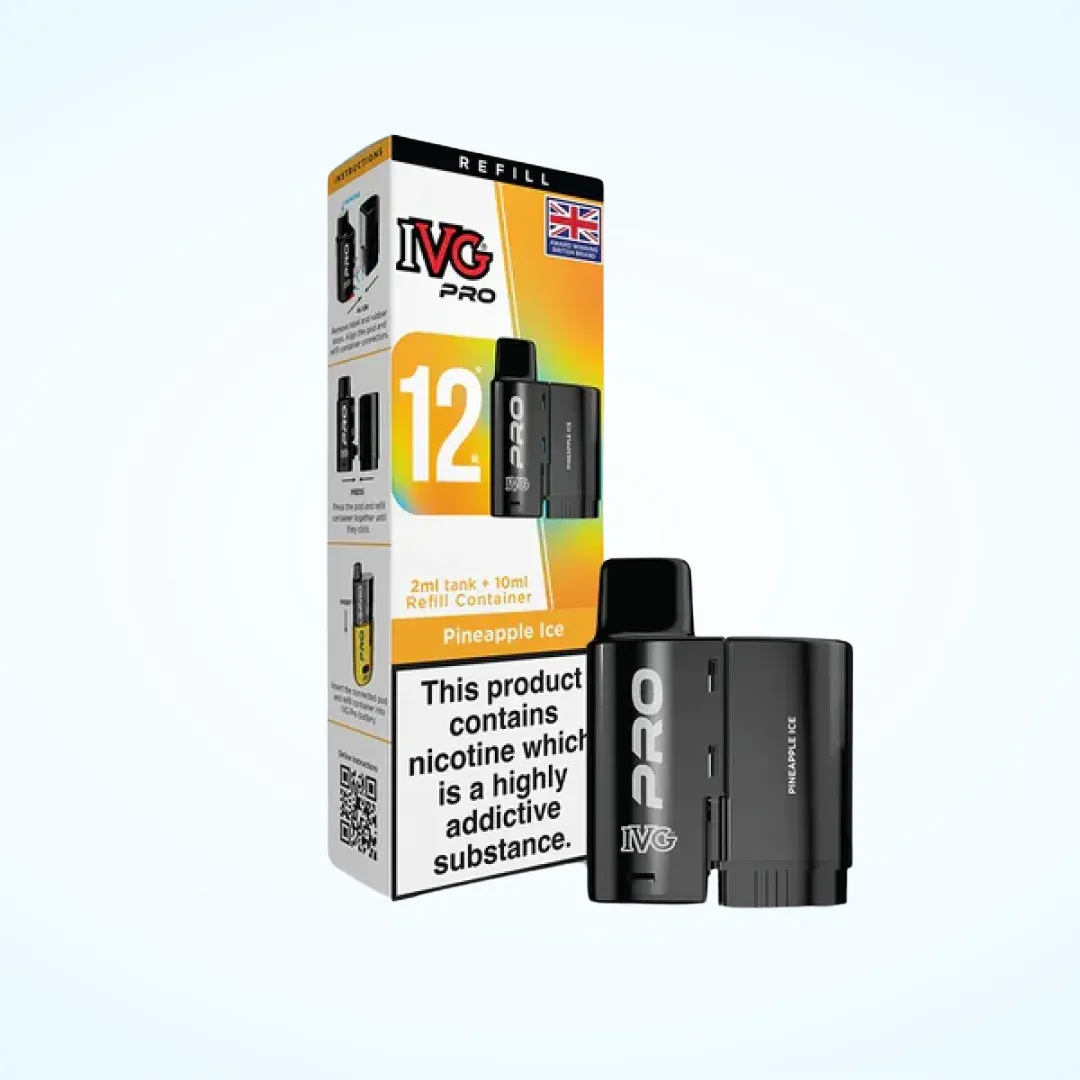 IVG Pro 12 Prefilled Pods | Only £5.99 | Buy 3 for 15