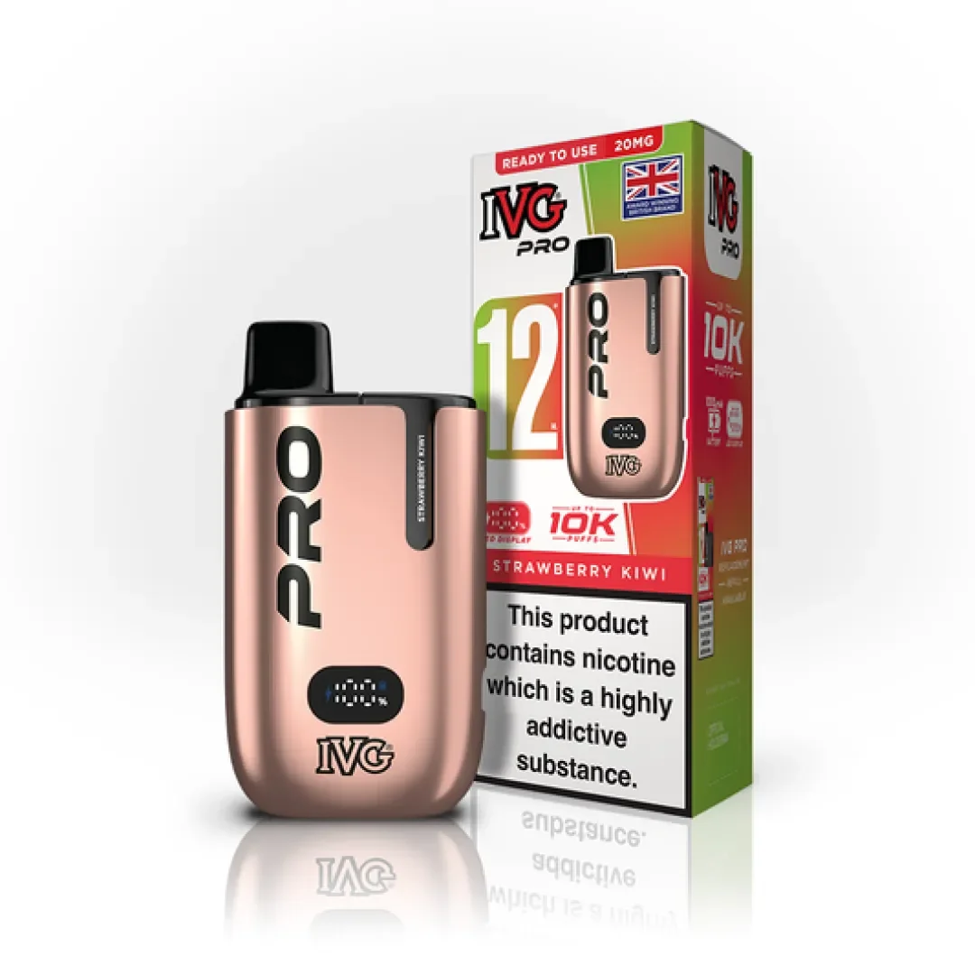 IVG Pro 12 10K Puffs Starter Kit 20mg | Only £8.99 | Any 3 for £24