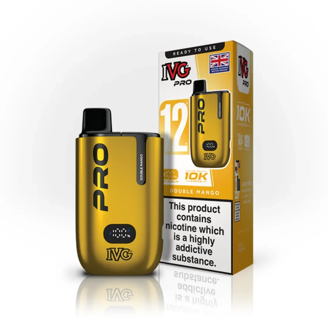 IVG Pro 12 10K Puffs Starter Kit 20mg | Only £8.99 | Any 3 for £24