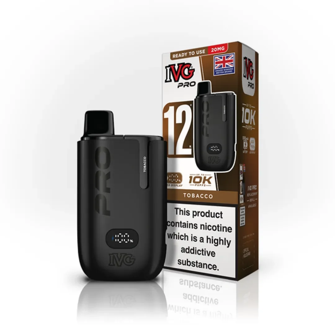 IVG Pro 12 10K Puffs Starter Kit 20mg | Only £8.99 | Any 3 for £24