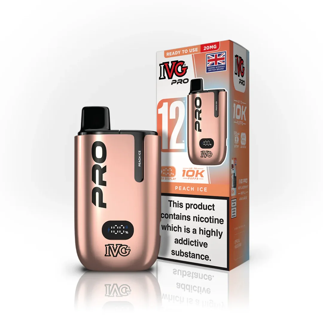 IVG Pro 12 10K Puffs Starter Kit 20mg | Only £8.99 | Any 3 for £24