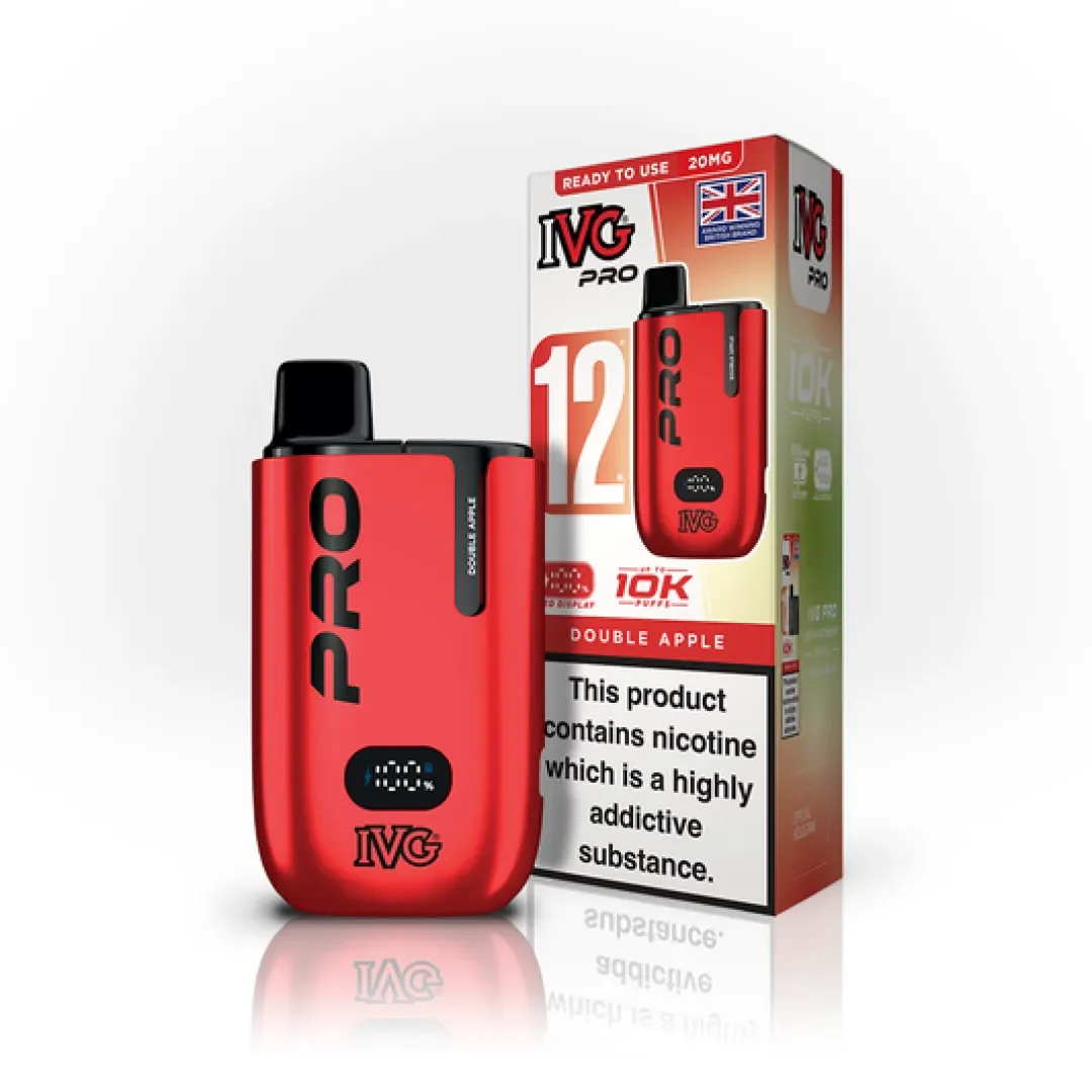 IVG Pro 12 10K Puffs Starter Kit 20mg | Only £8.99 | Any 3 for £24