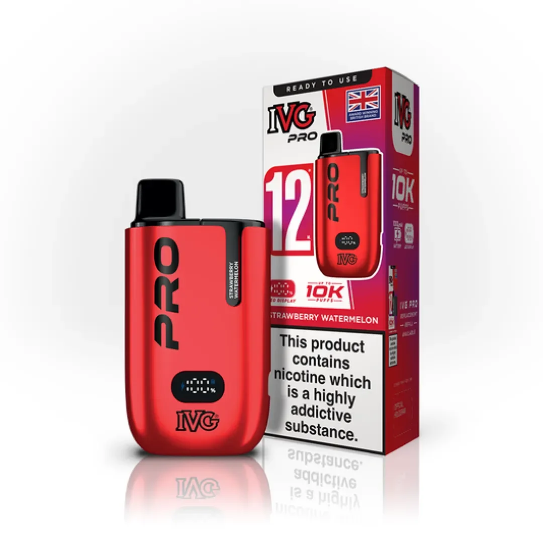 IVG Pro 12 10K Puffs Starter Kit 20mg | Only £8.99 | Any 3 for £24