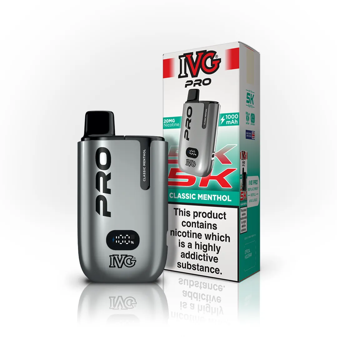 IVG Pro 5K Puffs Prefilled Pod Kit | Only £5.99 | Any 3 for £15