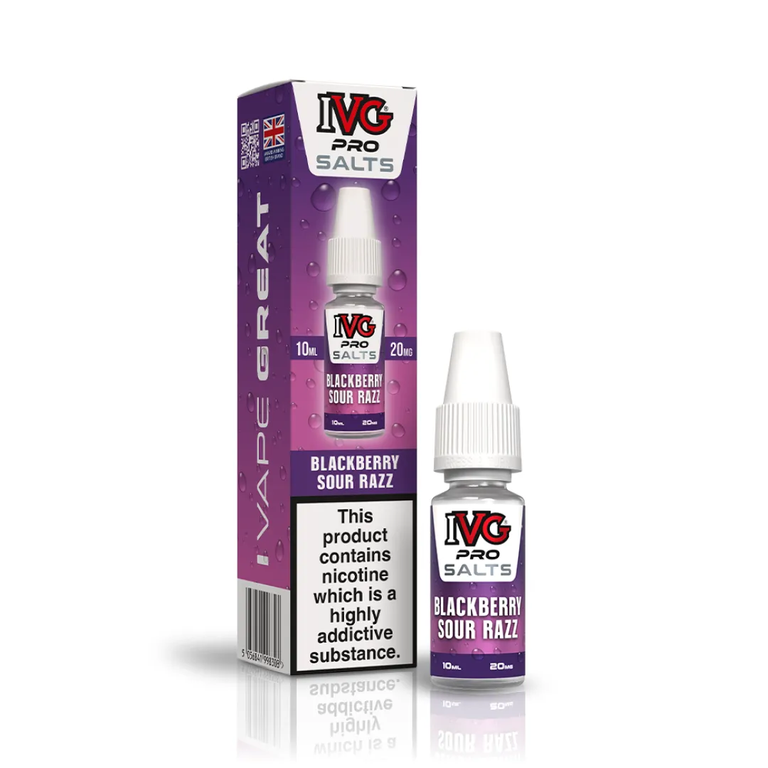 IVG PRO Nic Salts 10ml | Only £2.99 | Any 5 for £10