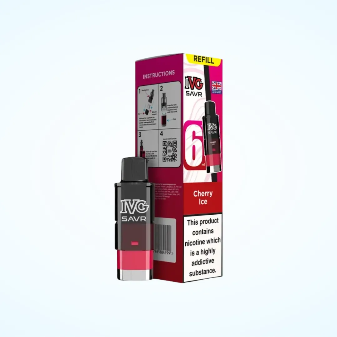 IVG SAVR Prefilled Pods | Only £3.99 | Any 3 for 11
