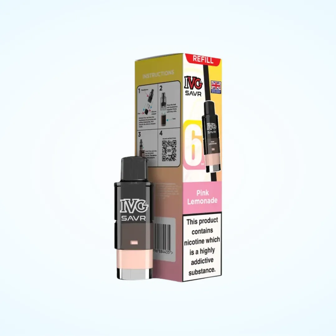 IVG SAVR Prefilled Pods | Only £3.99 | Any 3 for 11