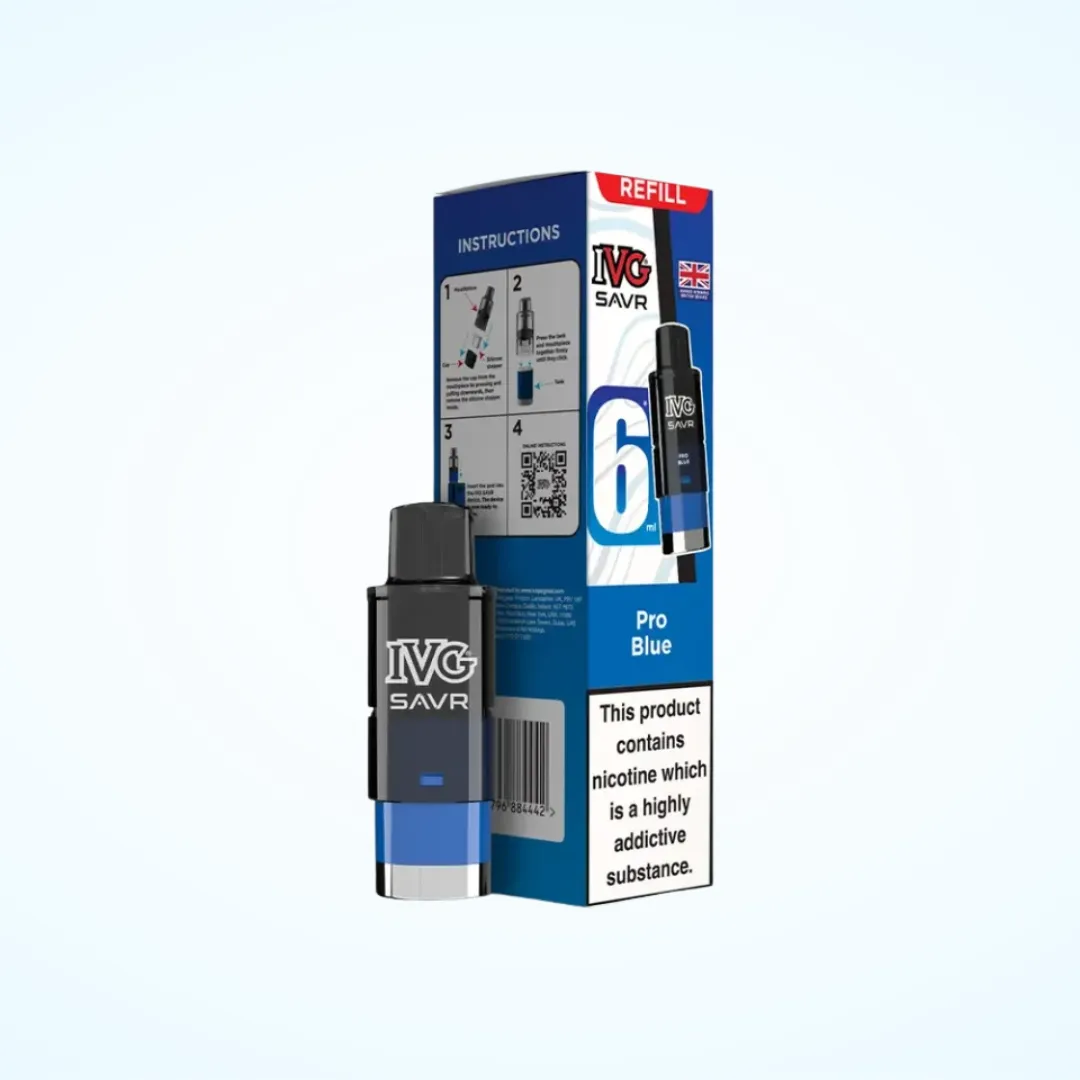 IVG SAVR Prefilled Pods | Only £3.99 | Any 3 for 11
