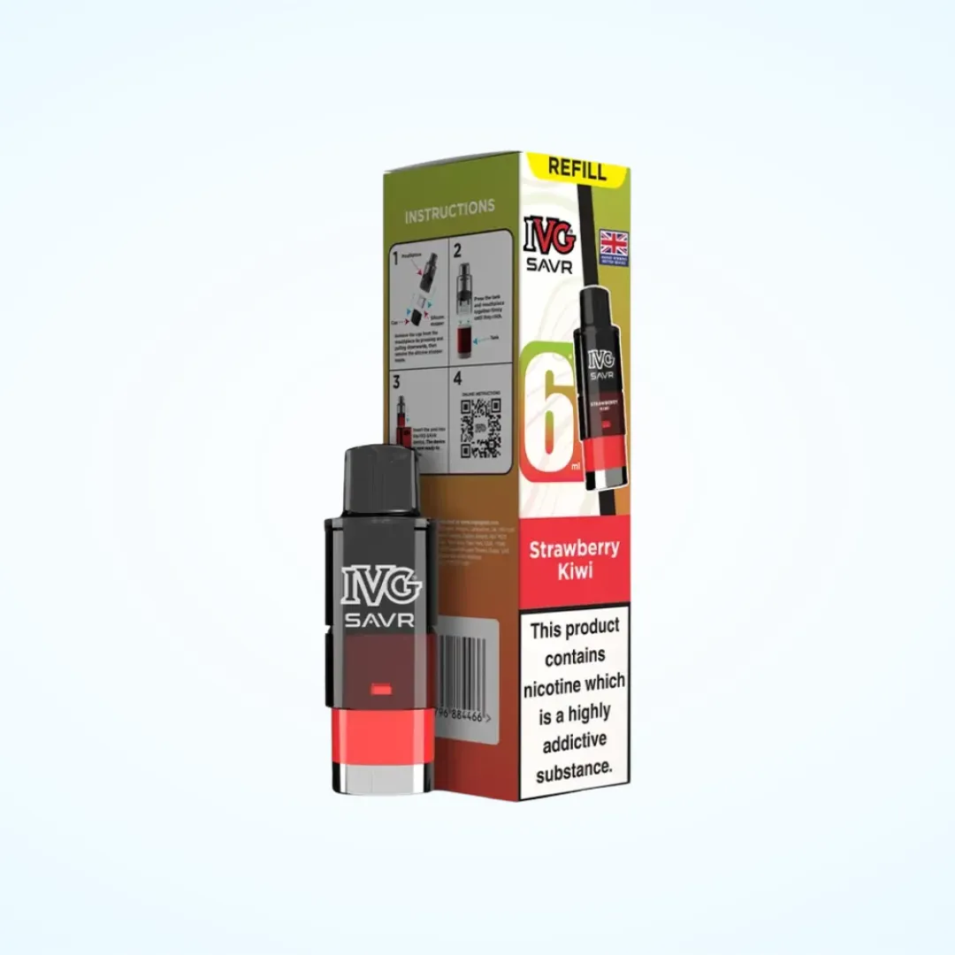 IVG SAVR Prefilled Pods | Only £3.99 | Any 3 for 11
