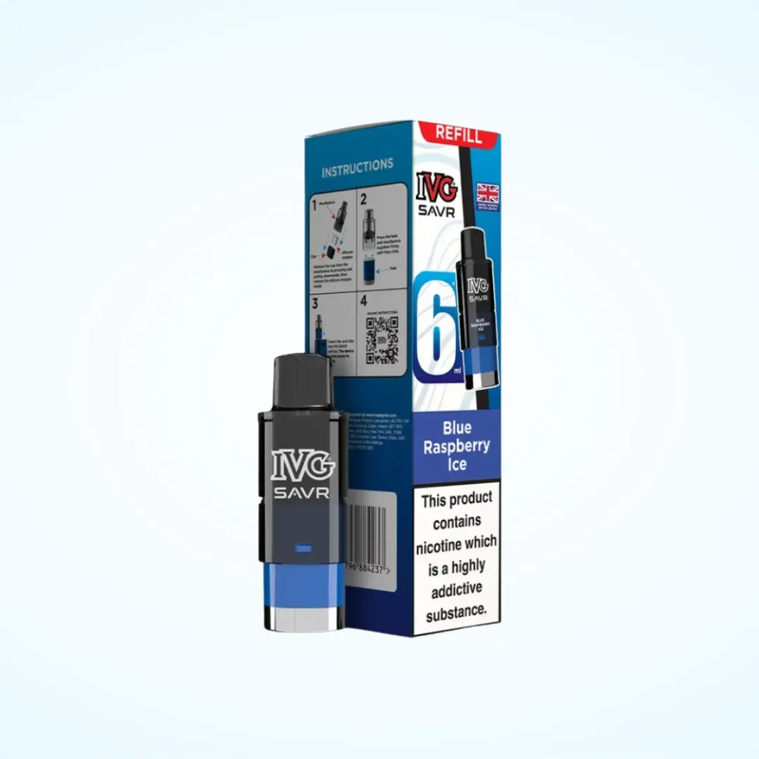 IVG SAVR Prefilled Pods | Only £3.99 | Any 3 for 11