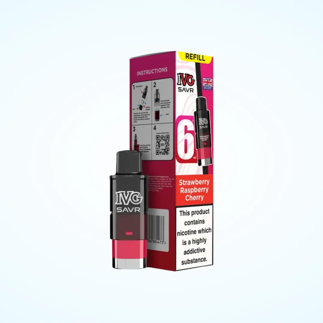 IVG SAVR Prefilled Pods | Only £3.99 | Any 3 for 11