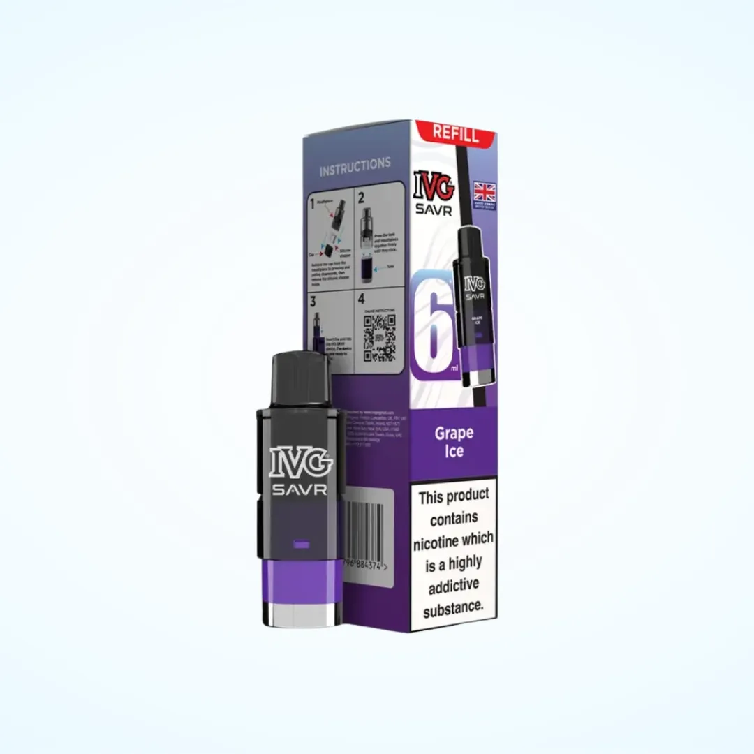 IVG SAVR Prefilled Pods | Only £3.99 | Any 3 for 11