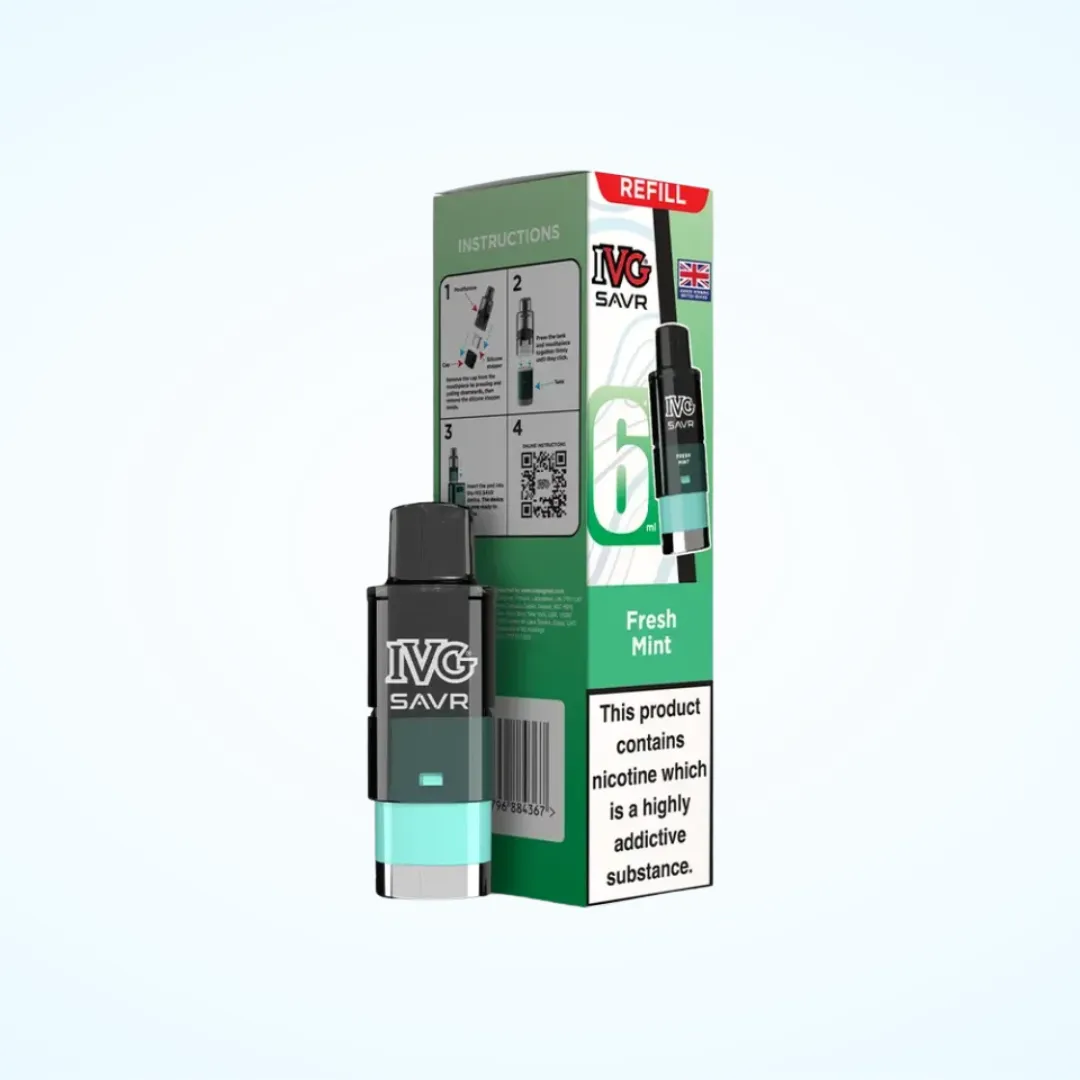 IVG SAVR Prefilled Pods | Only £3.99 | Any 3 for 11