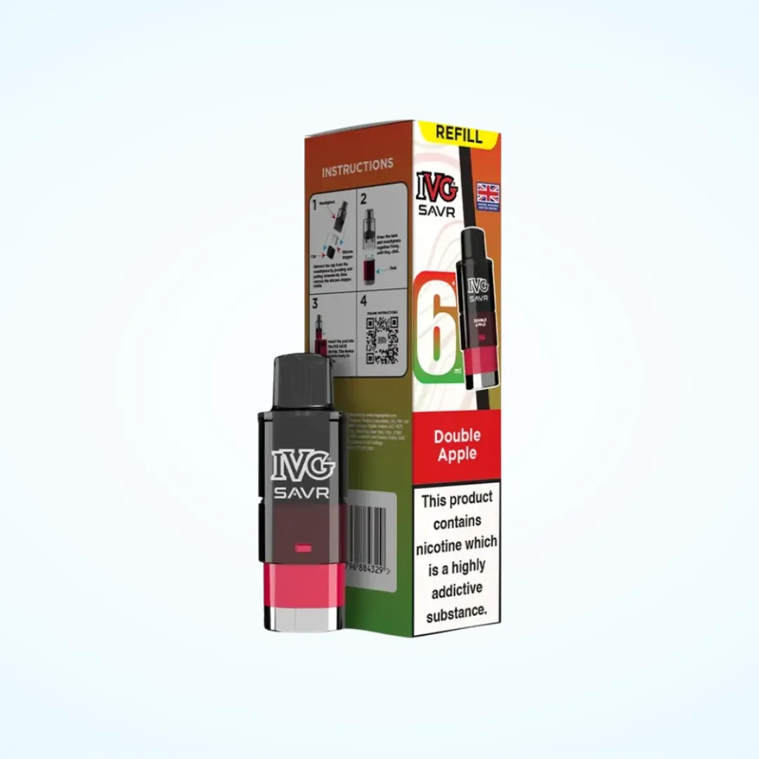 IVG SAVR Prefilled Pods | Only £3.99 | Any 3 for 11
