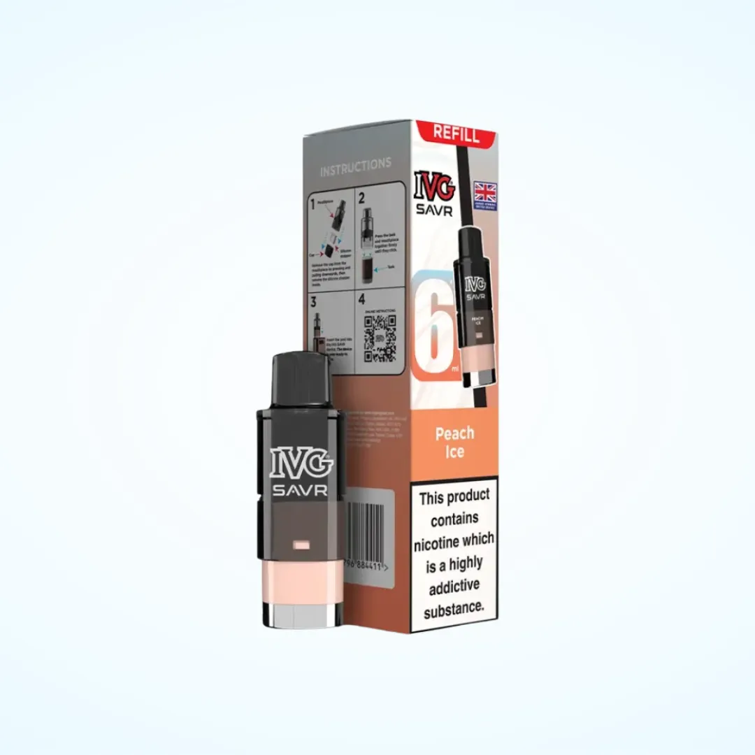 IVG SAVR Prefilled Pods | Only £3.99 | Any 3 for 11