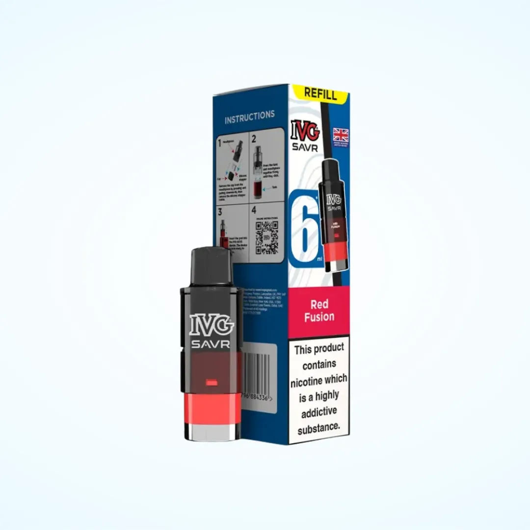 IVG SAVR Prefilled Pods | Only £3.99 | Any 3 for 11