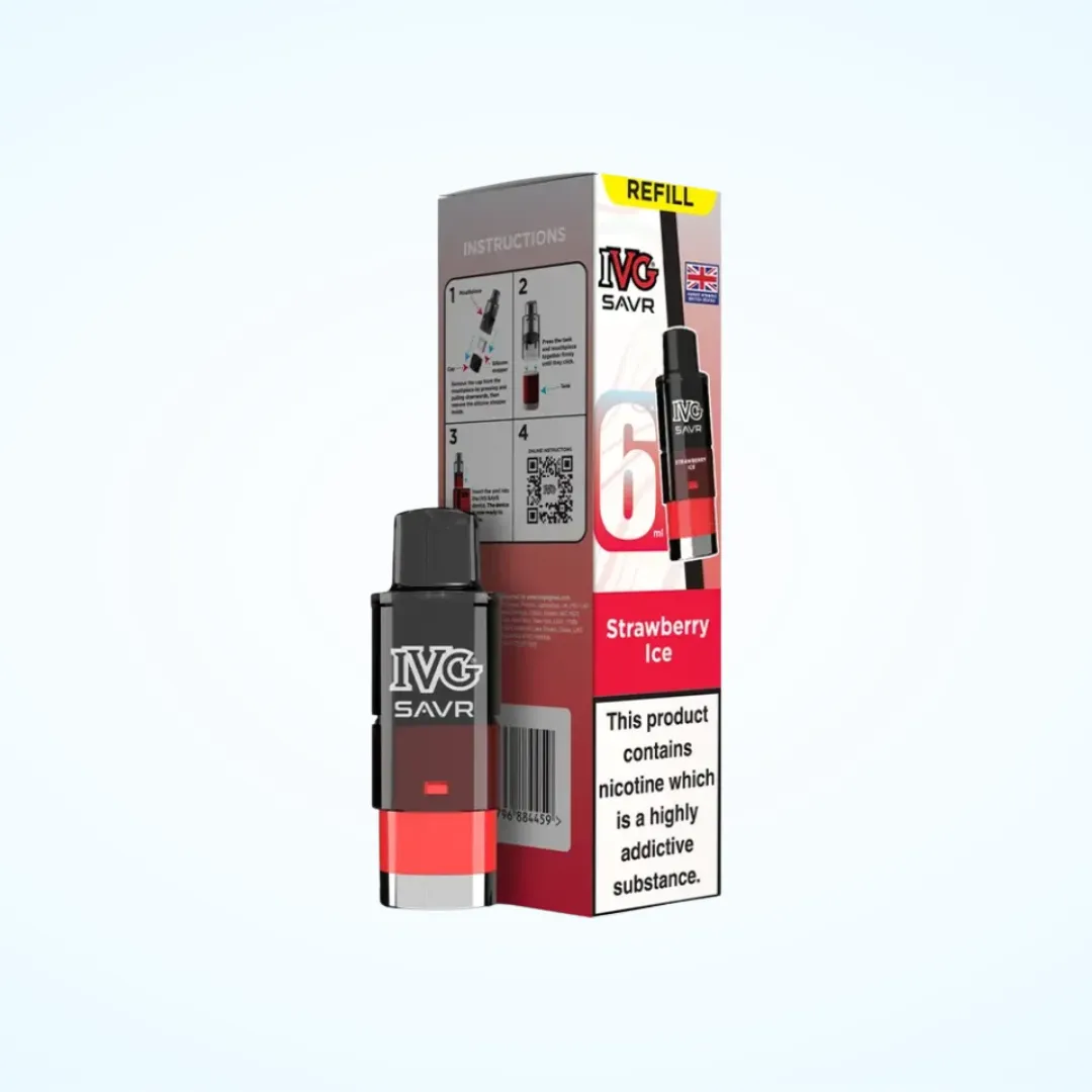 IVG SAVR Prefilled Pods | Only £3.99 | Any 3 for 11