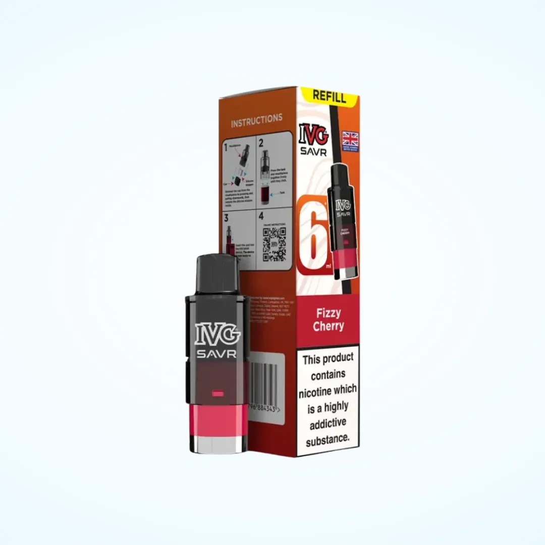 IVG SAVR Prefilled Pods | Only £3.99 | Any 3 for 11