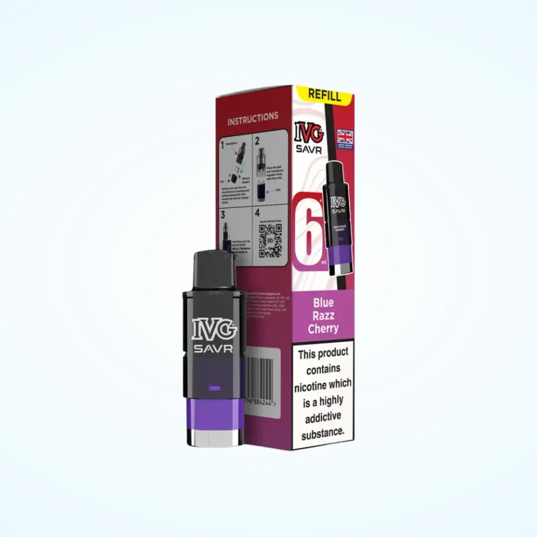 IVG SAVR Prefilled Pods | Only £3.99 | Any 3 for 11