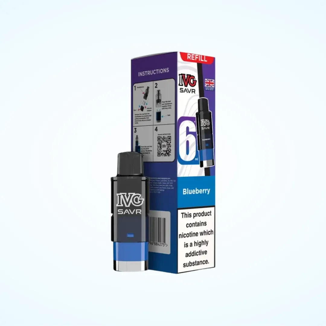 IVG SAVR Prefilled Pods | Only £3.99 | Any 3 for 11