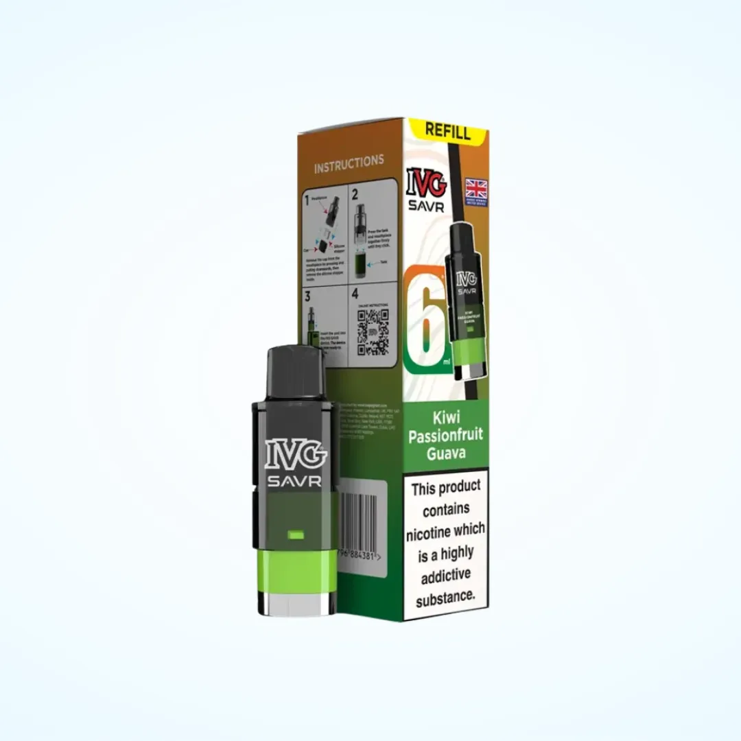 IVG SAVR Prefilled Pods | Only £3.99 | Any 3 for 11