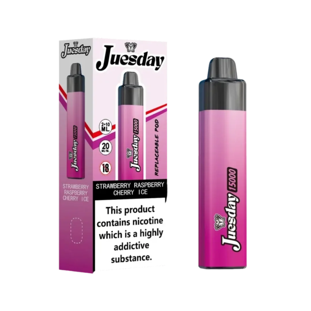Juesday 15000 Puffs Prefilled Pod Kit | Only £9.99 | Any 3 for £27