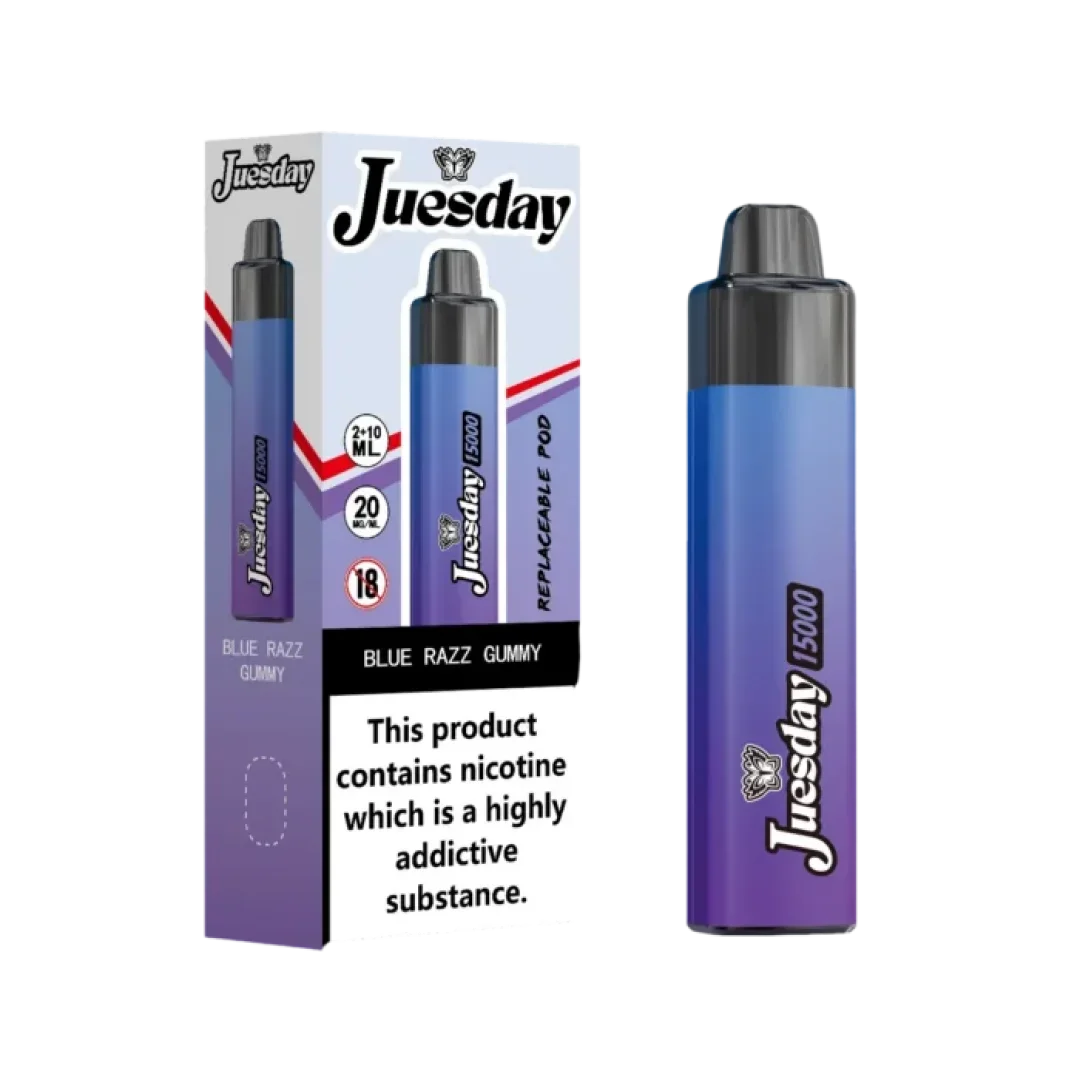 Juesday 15000 Puffs Prefilled Pod Kit | Only £9.99 | Any 3 for £27
