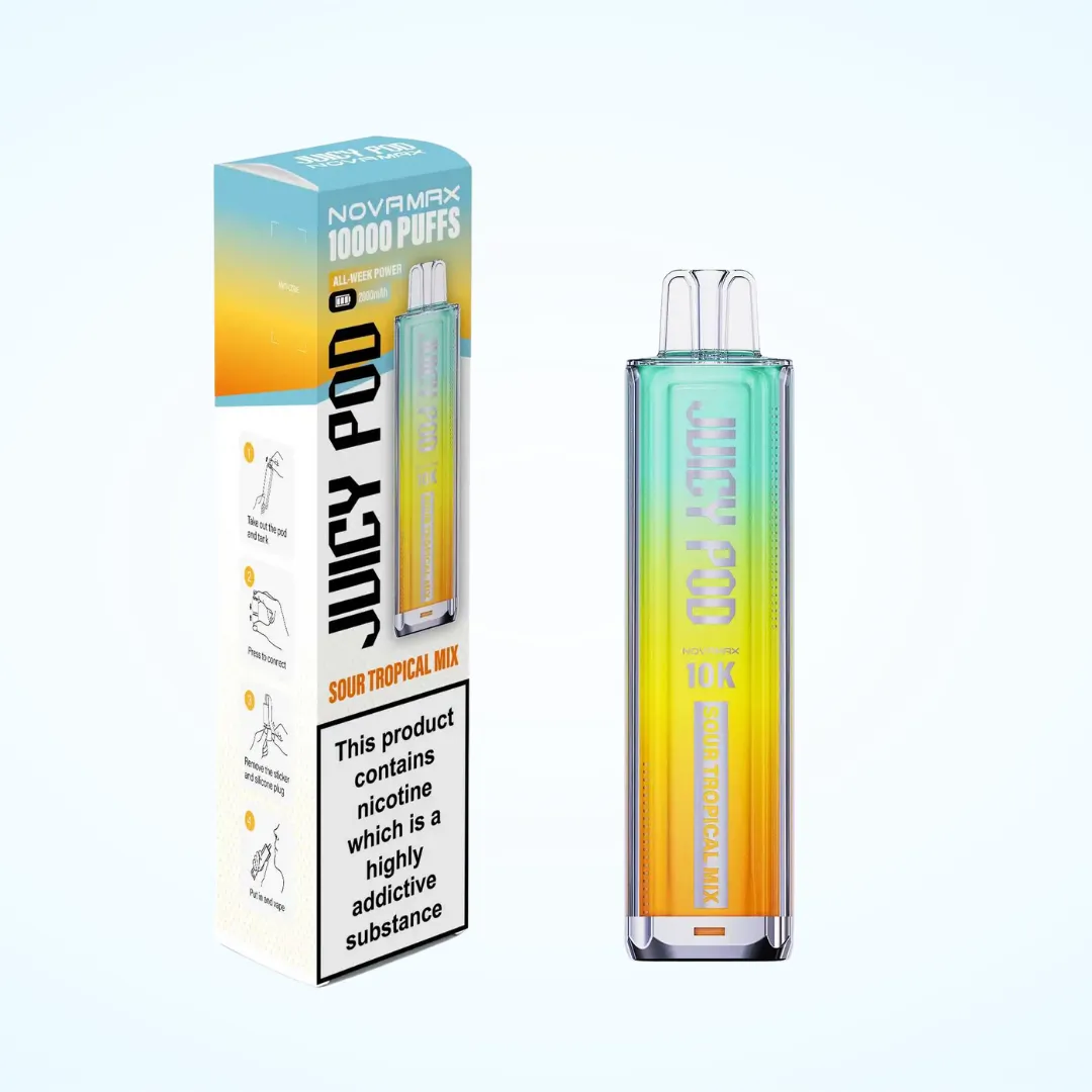 Juicy Pod NovaMax 10000 Puffs Pod Vape Kit | Only £9.99 | Any 3 for £27