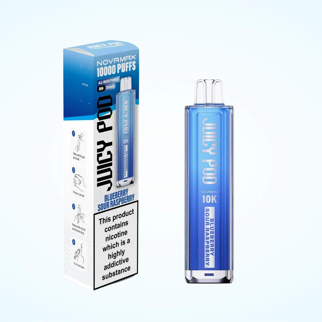 Juicy Pod NovaMax 10000 Puffs Pod Vape Kit | Only £9.99 | Any 3 for £27