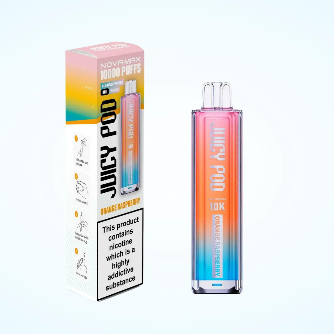 Juicy Pod NovaMax 10000 Puffs Pod Vape Kit | Only £9.99 | Any 3 for £27