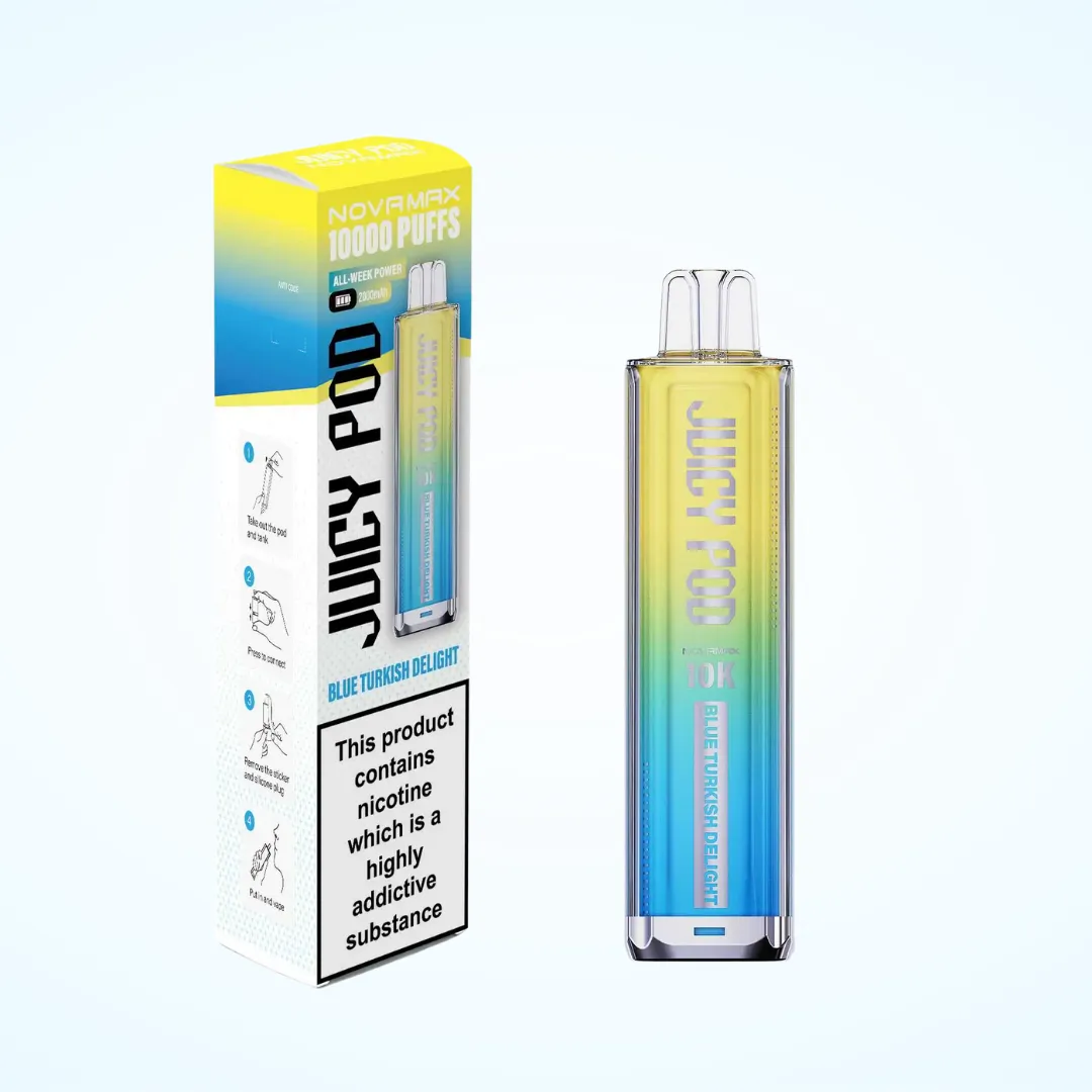 Juicy Pod NovaMax 10000 Puffs Pod Vape Kit | Only £9.99 | Any 3 for £27