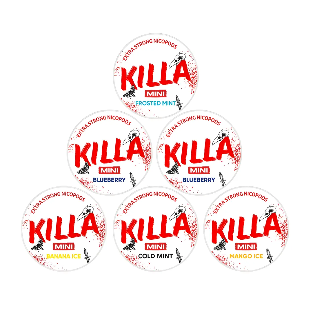 Killa Mini Nicotine Pouches | Only £3.99 | Any 3 for £9