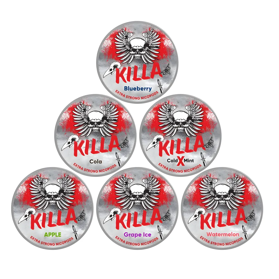 Killa Nicotine Pouches | Only £3.99 | Any 3 for £9