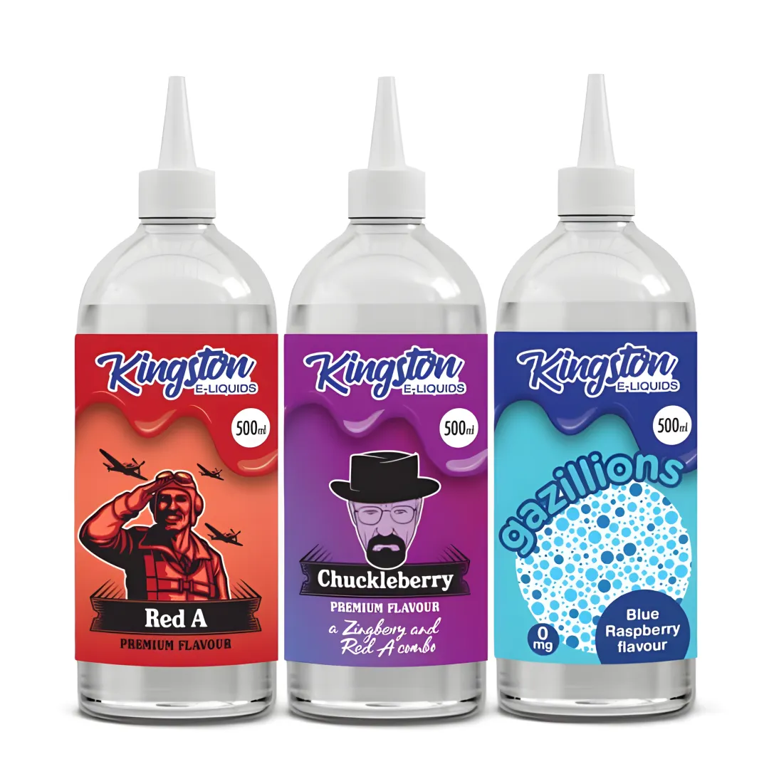 Kingston 500ml E-Liquids | Only £16.99