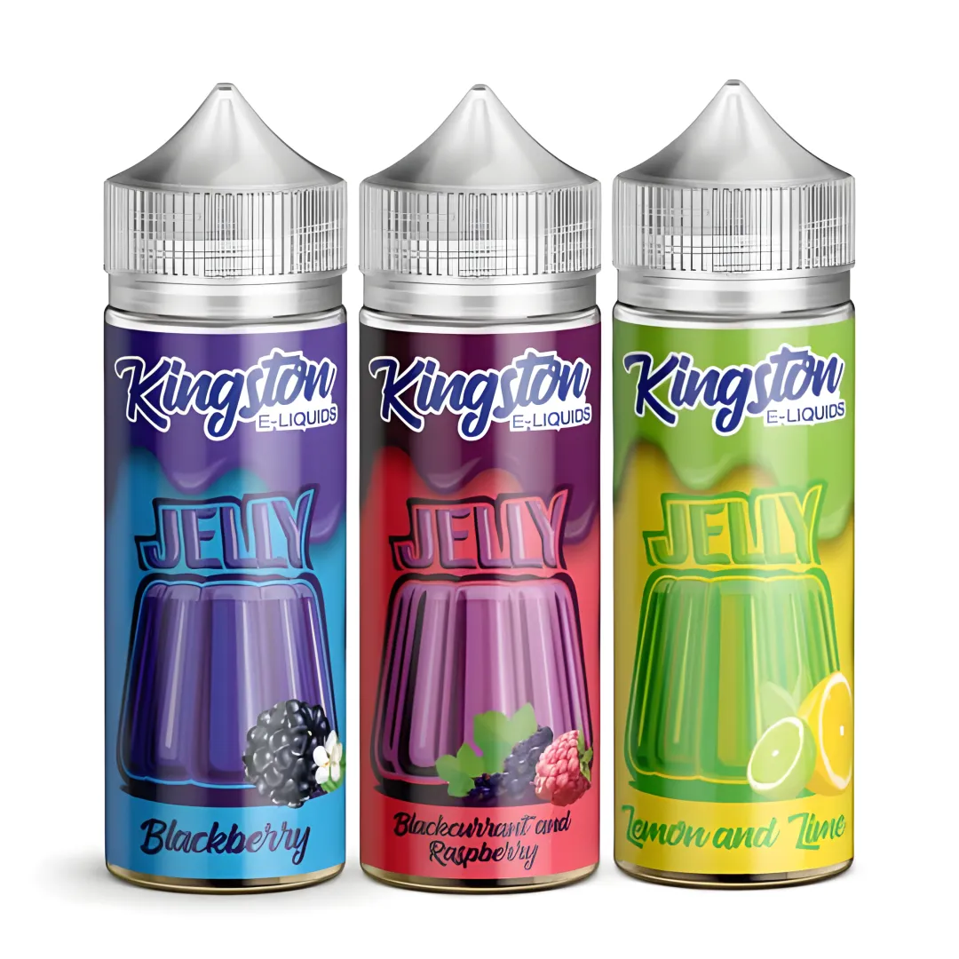 Kingston Jelly Range 100ml Shortfill E-Liquids | Only £7.99