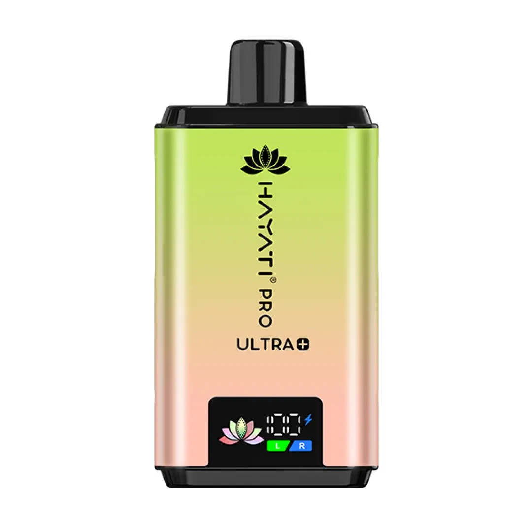 Kiwi Banana / Straw Banana Hayati Pro Ultra Plus 25000 Puffs Prefilled Vape Kit