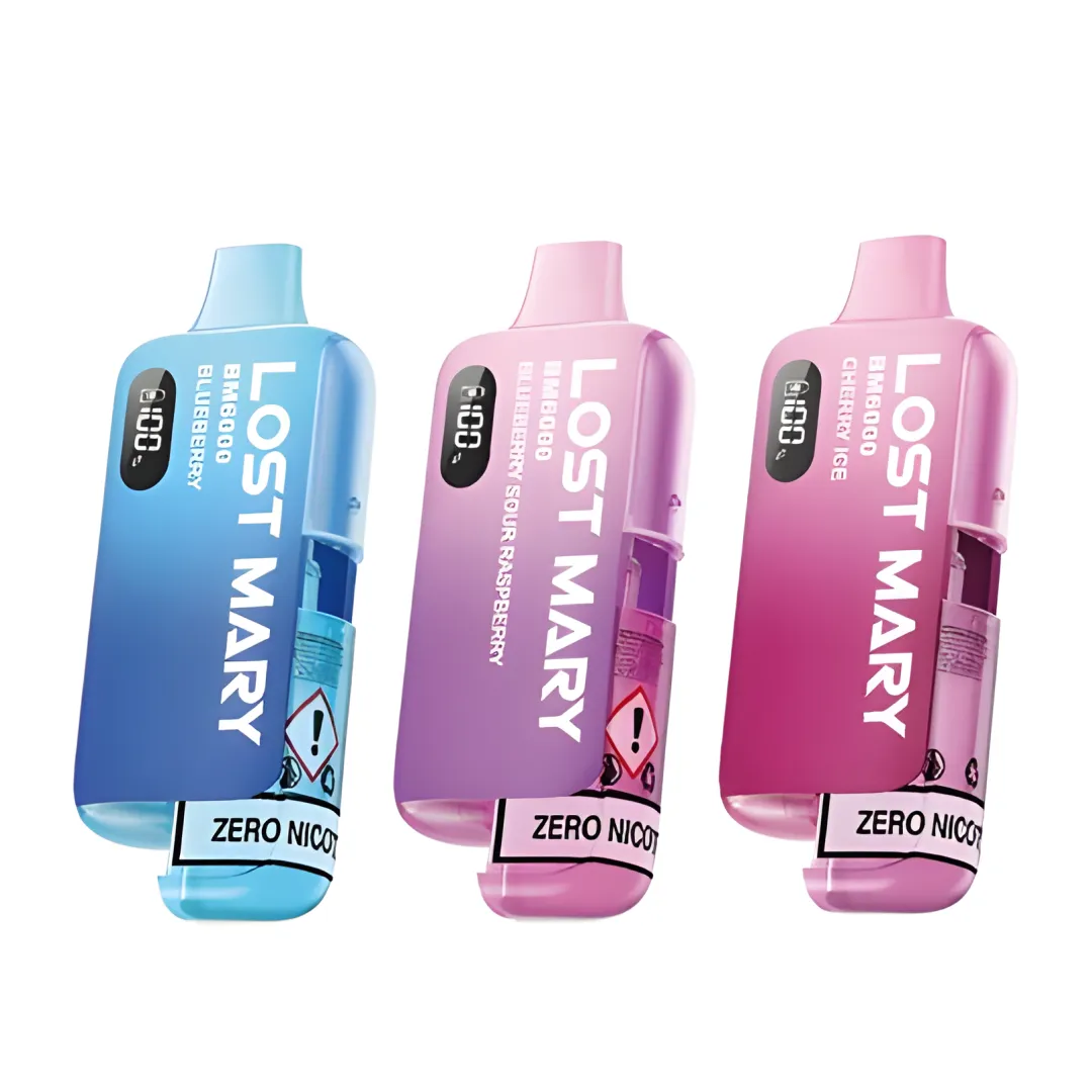 Lost Mary BM6000 Puffs Prefilled Vape Kit 0MG (ZERO NICOTINE) | Only £8.49 | Any 3 for £23
