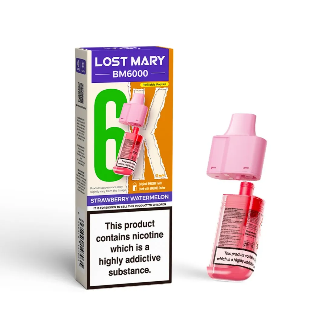 Lost Mary BM6000 Prefilled Refill Pods | Only £6.99 | Any 3 for 20