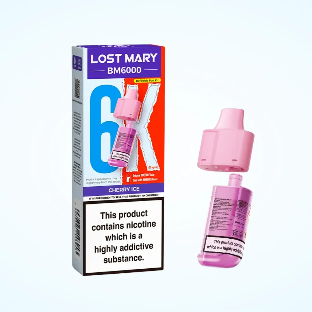 Lost Mary BM6000 Prefilled Refill Pods | Only £6.99 | Any 3 for 20