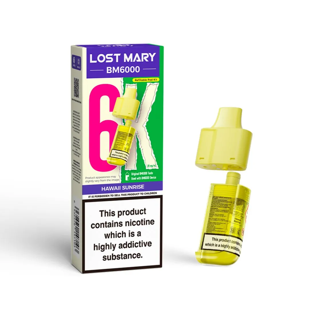 Lost Mary BM6000 Prefilled Refill Pods | Only £6.99 | Any 3 for 20