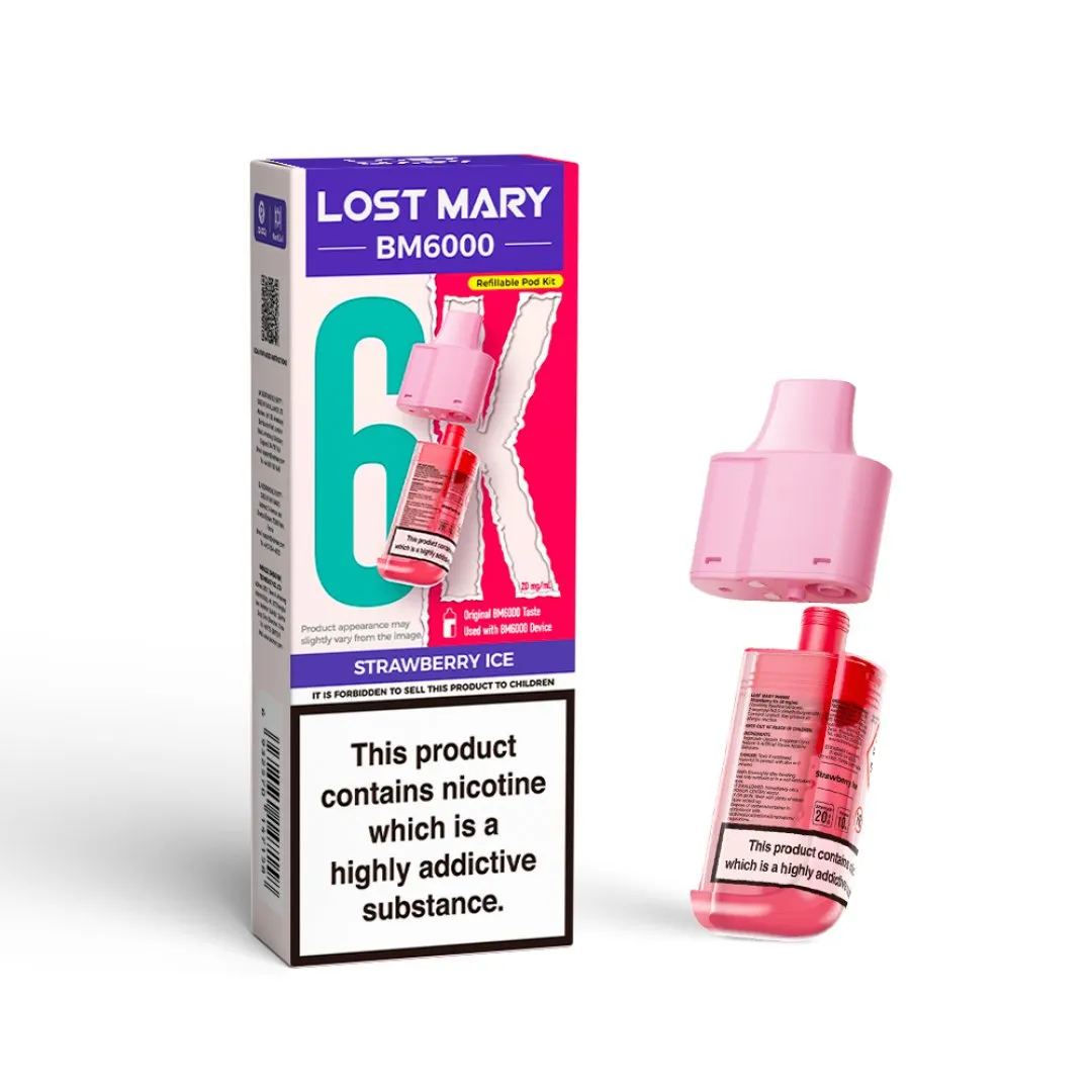 Lost Mary BM6000 Prefilled Refill Pods | Only £6.99 | Any 3 for 20