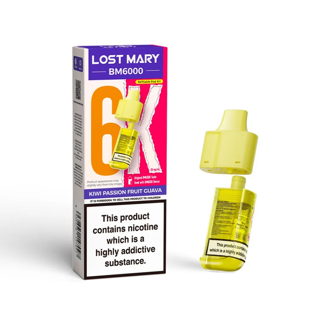 Lost Mary BM6000 Prefilled Refill Pods | Only £6.99 | Any 3 for 20
