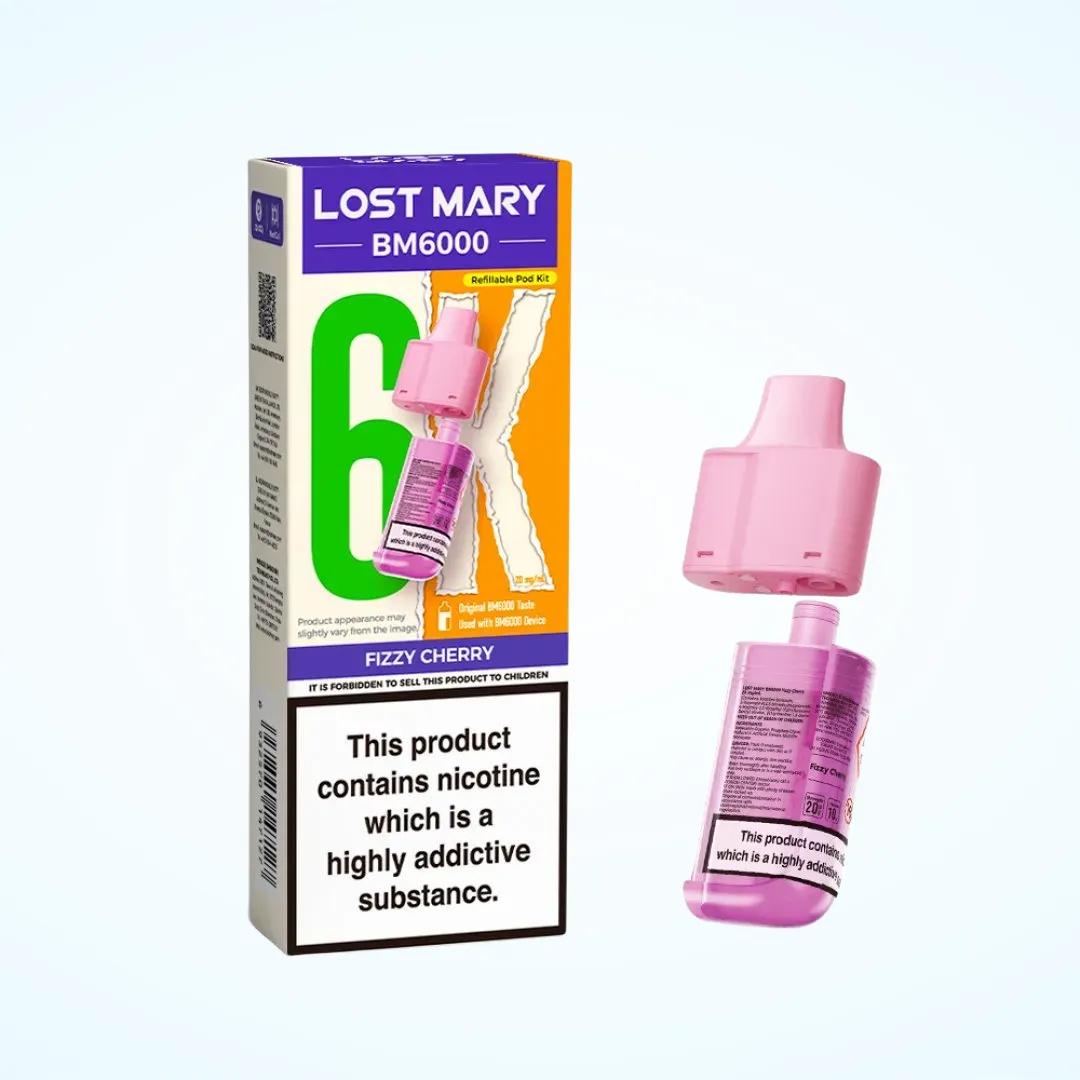 Lost Mary BM6000 Prefilled Refill Pods | Only £6.99 | Any 3 for 20