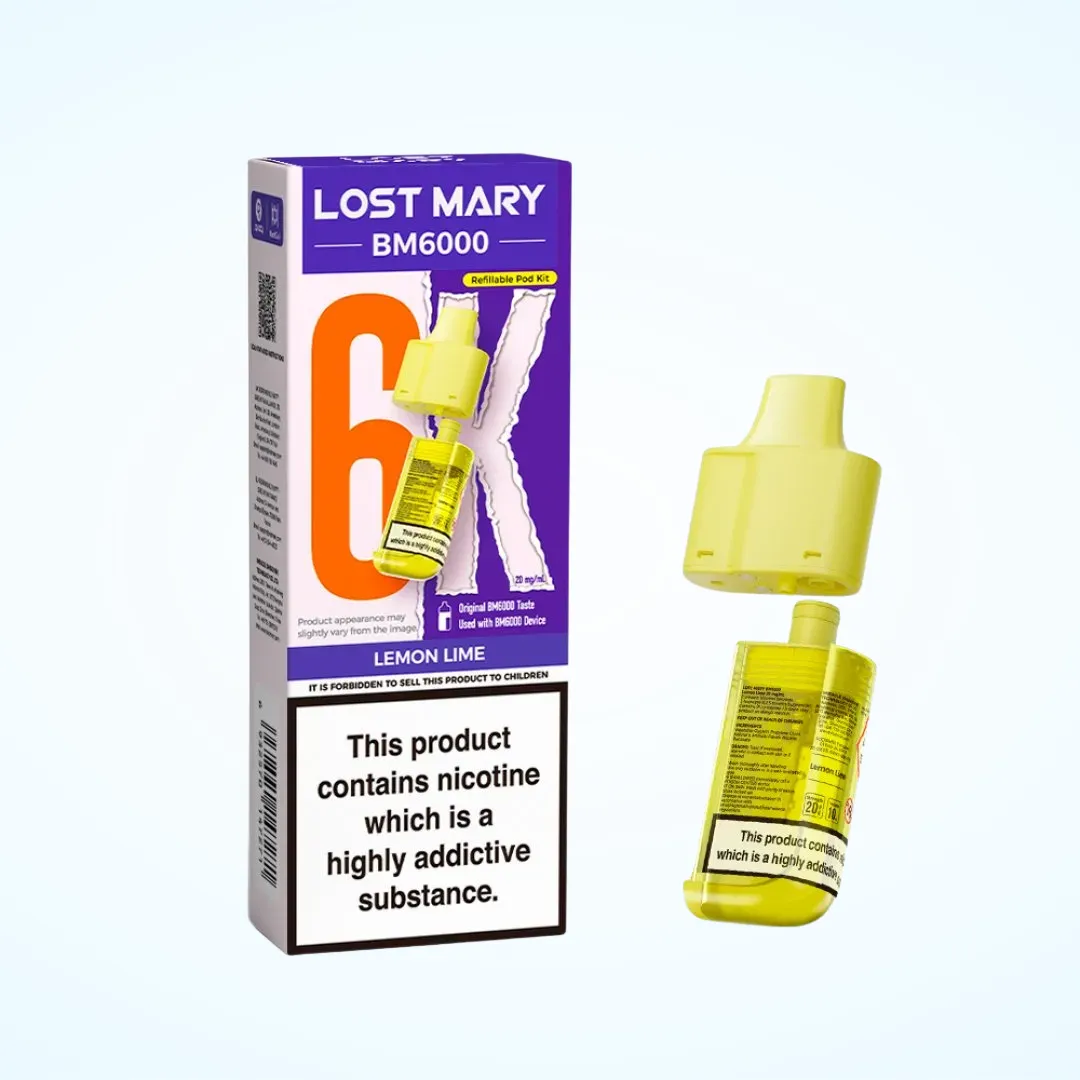 Lost Mary BM6000 Prefilled Refill Pods | Only £6.99 | Any 3 for 20