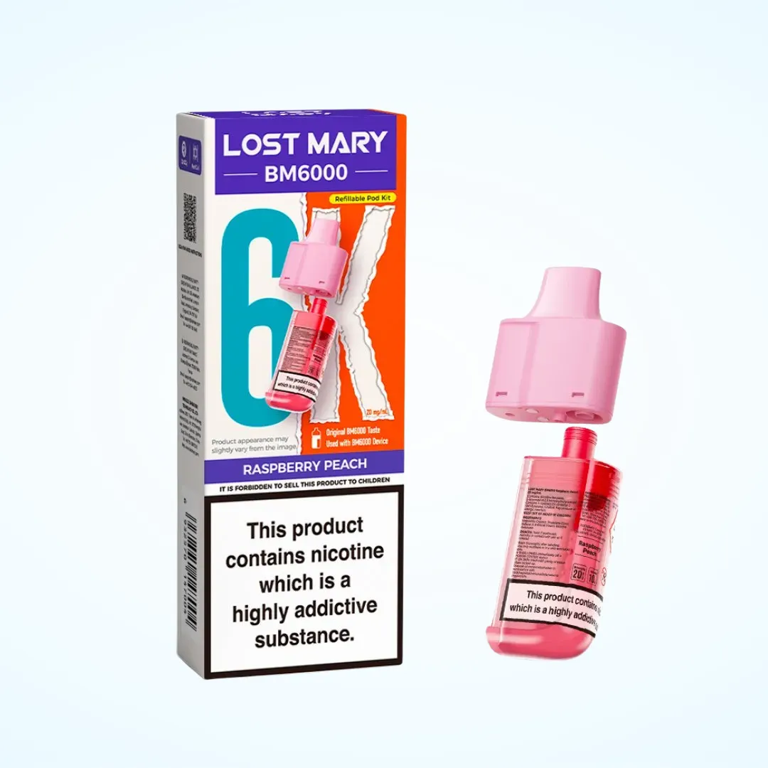 Lost Mary BM6000 Prefilled Refill Pods | Only £6.99 | Any 3 for 20
