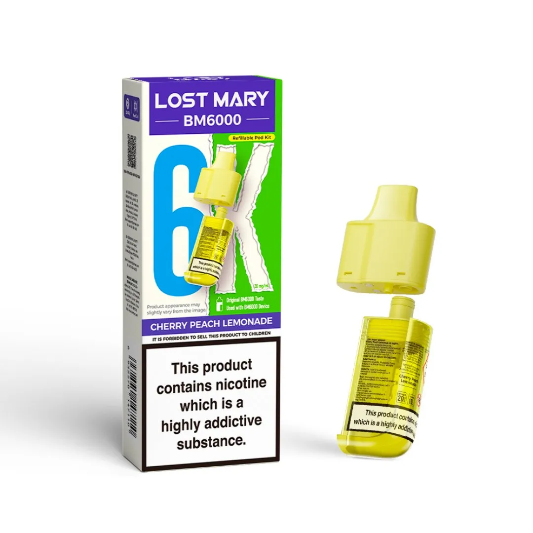 Lost Mary BM6000 Prefilled Refill Pods | Only £6.99 | Any 3 for 20