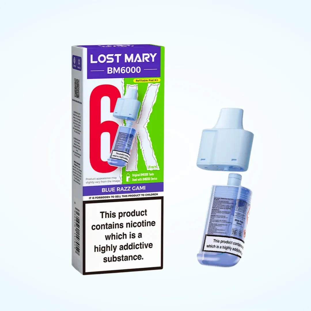 Lost Mary BM6000 Prefilled Refill Pods | Only £6.99 | Any 3 for 20