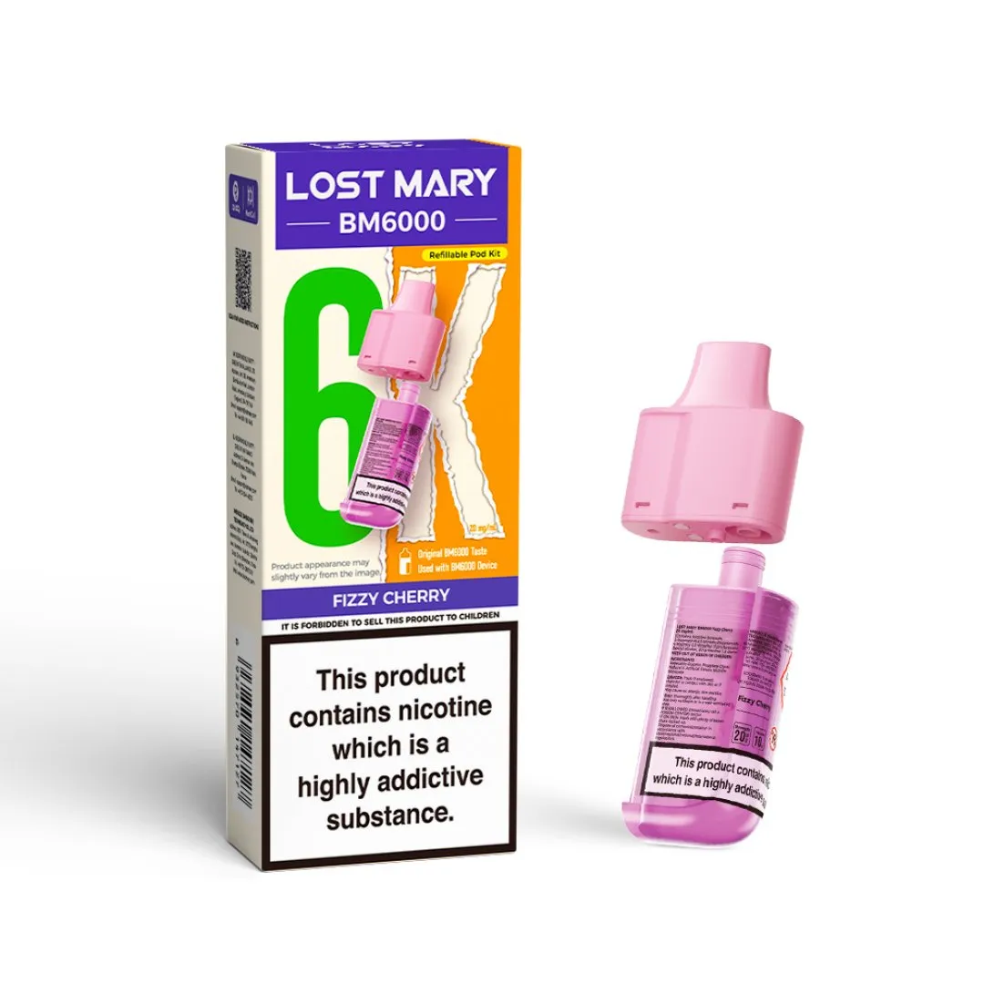 Lost Mary BM6000 Prefilled Refill Pods | Only £6.99 | Any 3 for 20