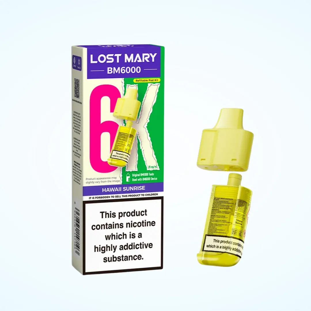 Lost Mary BM6000 Prefilled Refill Pods | Only £6.99 | Any 3 for 20